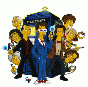 dr who simpsons